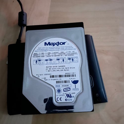 Maxtor 541DX 3,5 Series 20 GB IDE HDD