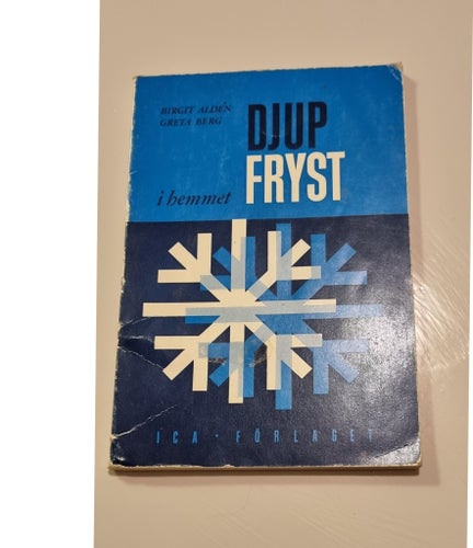 Retro Bok Djupfryst 1959