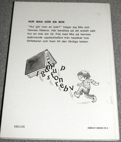 Hur man gör en bok : från idé till färdig bok 1989
