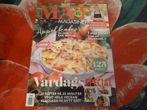 MAT MAGASINET, NR 9 - 2018, TIDNING