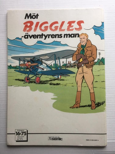 Biggles- Operation Guldfisken- Captain W.E. Johns'- Album