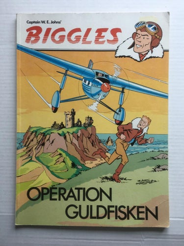 Biggles- Operation Guldfisken- Captain W.E. Johns'- Album