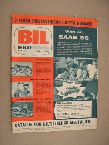 IC Tidning: Bilekonomi 1961 Nr. 4