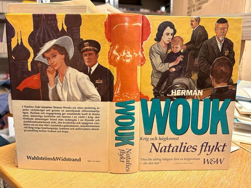 Krig och hågkomst Natalies flykt av Herman Wouk, bok, bok, Very Fine plus