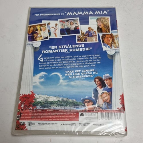 Mitt stora feta grekiska bröllop, norsk DVD film NY oöppnad