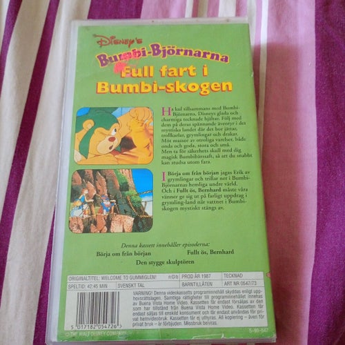 Bumbibjörnarna - Full fart i Bumbiskogen (VHS)
