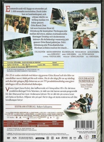 ** GÖTA KANAL + Göta Kanal 2 ( 2 dvd´s ) **