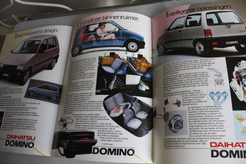 Daihatsu Domino Broschyr BELGIEN