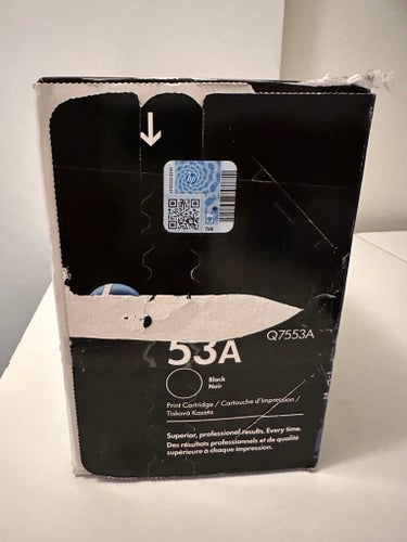 HP 53A svart LaserJet-tonerkassett, original (NYTT)