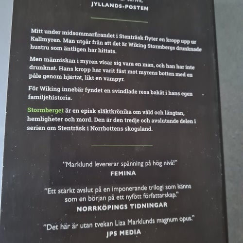 Stormberget av Liza Marklund, 2022