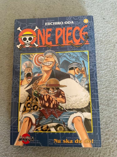 One Piece vol 8 - svenska manga anime shonen äventyr pirater