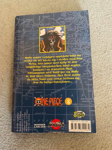 One Piece vol 8 - svenska manga anime shonen äventyr pirater