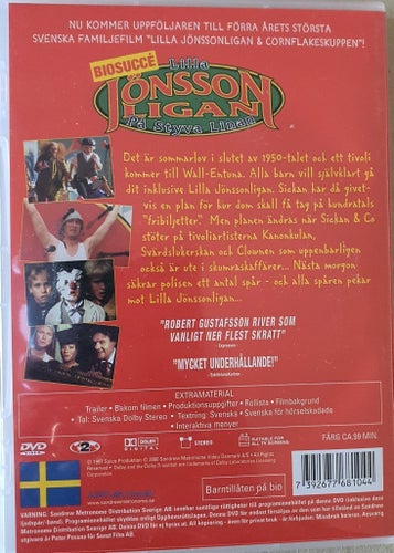 2DVD LasseMajas Detektivbyrå - Kameleonters Hämnd + Lilla Jönssonligan på Styva