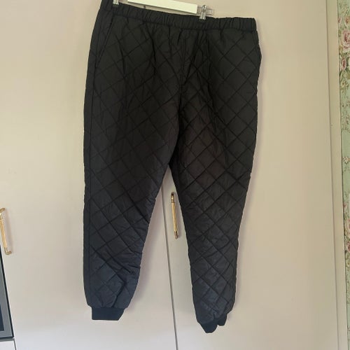 Oanvända VLS Basic Jackie svarta överdragsbyxor, storlek 50