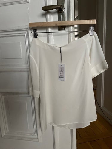 Chika blouse Ahlvar Gallery offwhite blus, storlek XS