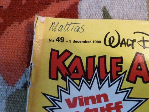 KALLE ANKA & C:O NR49, 1980,