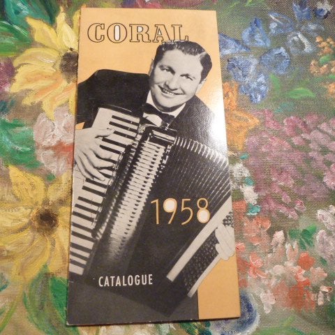 CORAL 1958, CATALOGUE, TIDNING