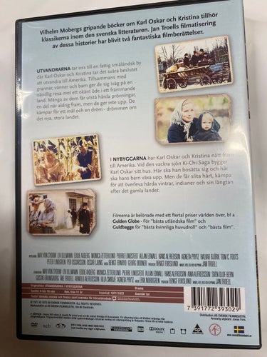 DVD Utvandrarna & Nybyggarna 2 Disc TOPPSKICK