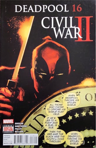 Deadpool (2016 4th Series) #16A VF
