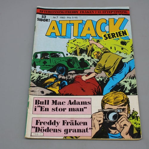 Attack Serien Nr 7 1983