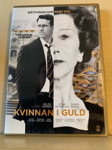 Kvinnan i guld,dvd