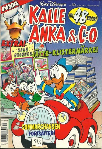 Kalle Anka & Co Nr. 30 1992