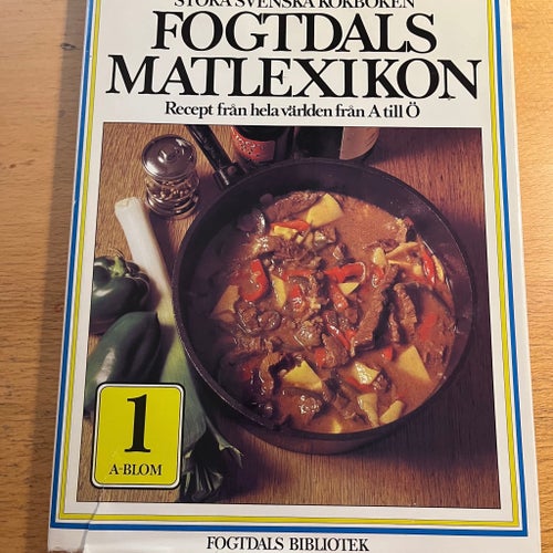 FOGTDALS MATLEXIKON, Fogtdals bibliotek