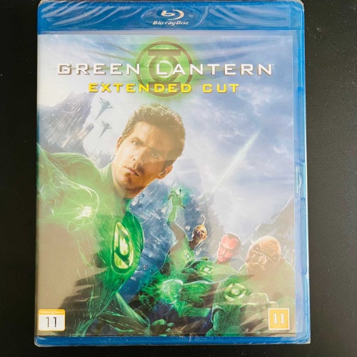 GREEN LANTERN - EXTENDED CUT. BLU-RAY ACTION. INPLASTAD