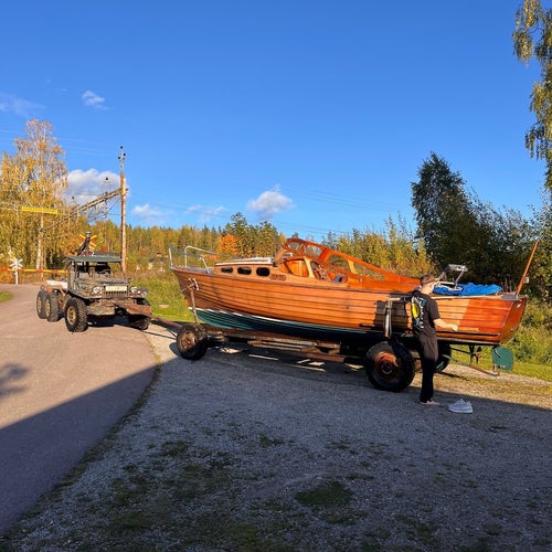 Träbåt Ornö