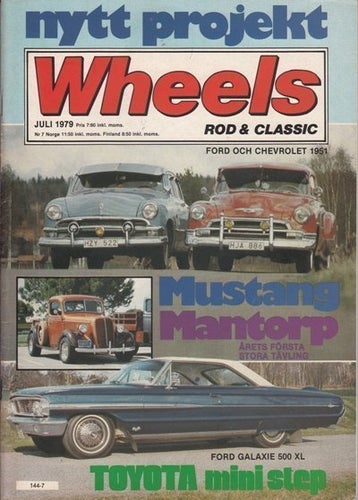 Wheels Rod & Classic från Juli 1979