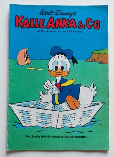 Kalle Anka & C:o Nr 33, Walt Disney, 1969