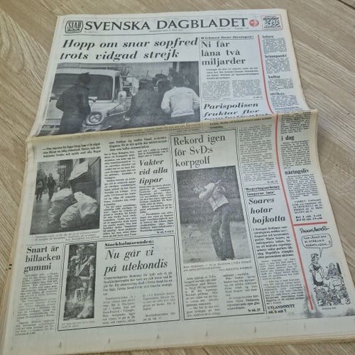 Svenska Dagbladet 23 Maj 1975