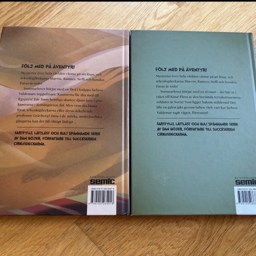Arkeologideckarna och Faraos förbannelse & Arkeologideckarna och Den