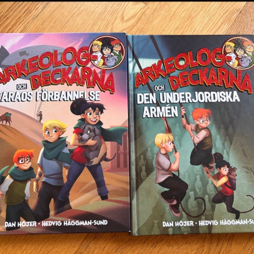 Arkeologideckarna och Faraos förbannelse & Arkeologideckarna och Den