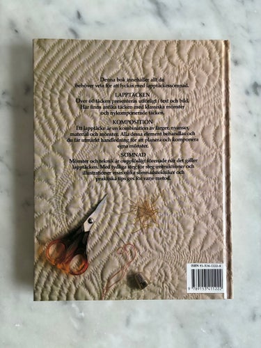 Lapptäcken komposition och sömnad av Michele Walker, 1987