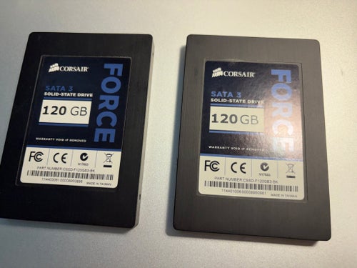 2st Corsair Force SATA 3 SSD 120 GB