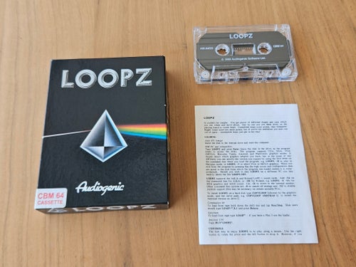 C64 : LOOPZ - COMMODORE 64 & C128 - PUZZLE - GAME - [Tested] - AUDIOGENIC - 1991