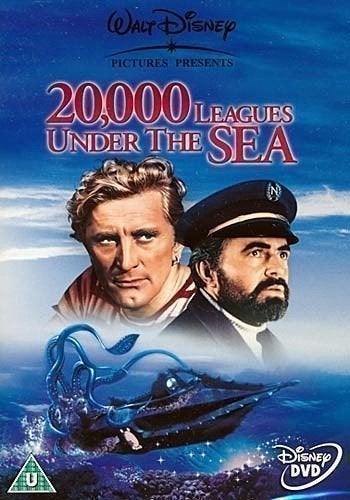 En världsomsegling under havet (1954) (DVD) Kirk Douglas James Mason. NY & Inpla