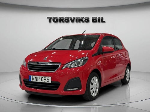Peugeot 108 5-dörrar 1.0 VTi Manuell, 69hk, 2014