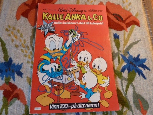 KALLE ANKA & C:O NR11, 1983,
