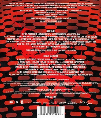 U2 - 360 At The Rose Bowl (2009)