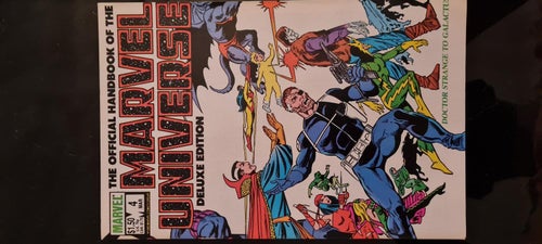 Official Handbook of the Marvel Universe Deluxe Edition (1985-1988 Marvel) #4