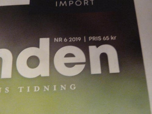 BRUKSHUNDEN, NR 6 - 2019, TIDNING