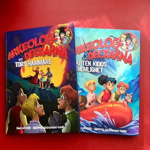 ARKEOLOGDECKARNA OCH TORS HAMARE + ARKEOLOGDECKARNA OCH KAPTEN KIDDS HEMLIGHET