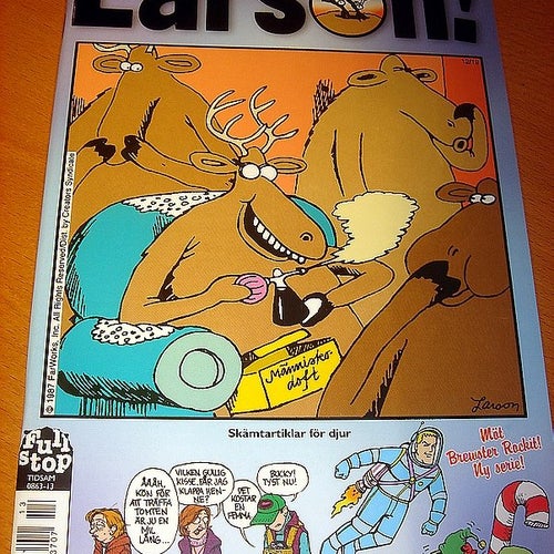 LARSON (svensk) NY OLÄST Nr 13 2004 !! Extra tjockt