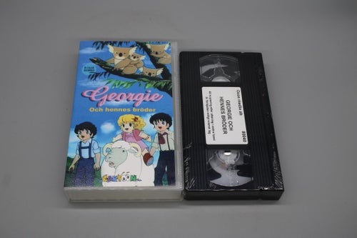 Georgie och hennes bröder - Cartoon - INPLASTAD - (VHS)