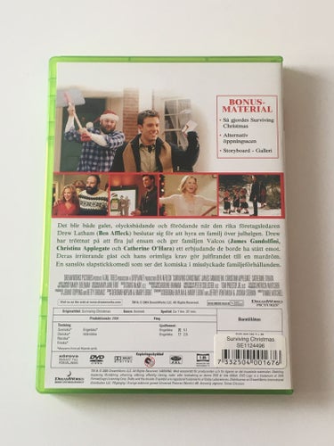 Surviving christmas (Ben Affleck och James Gandolfini, 2004) Beg. DVD
