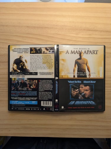 A man apart / 15 minutes - Vin Diesel - Robert De Niro - Edward Burns