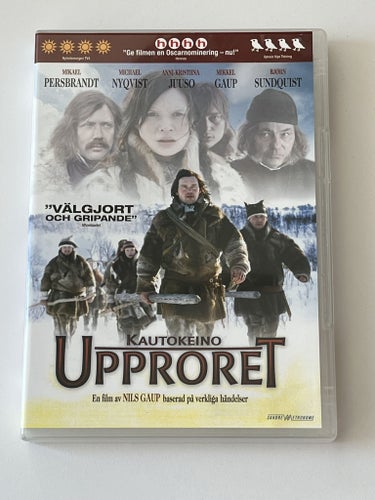 Upproret (Mikael Persbrandt & Michael Nyqvist, 2008). Beg. DVD
