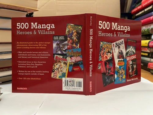 500 Manga Heroes & Villains by Helen McCarthy, Very Good plus